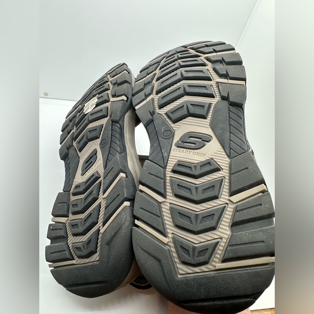 Skechers Men’s Relaxed Fit Tresmen Garo Chocolate Sandals #204105 Size 9 Wide - Picture 9 of 11